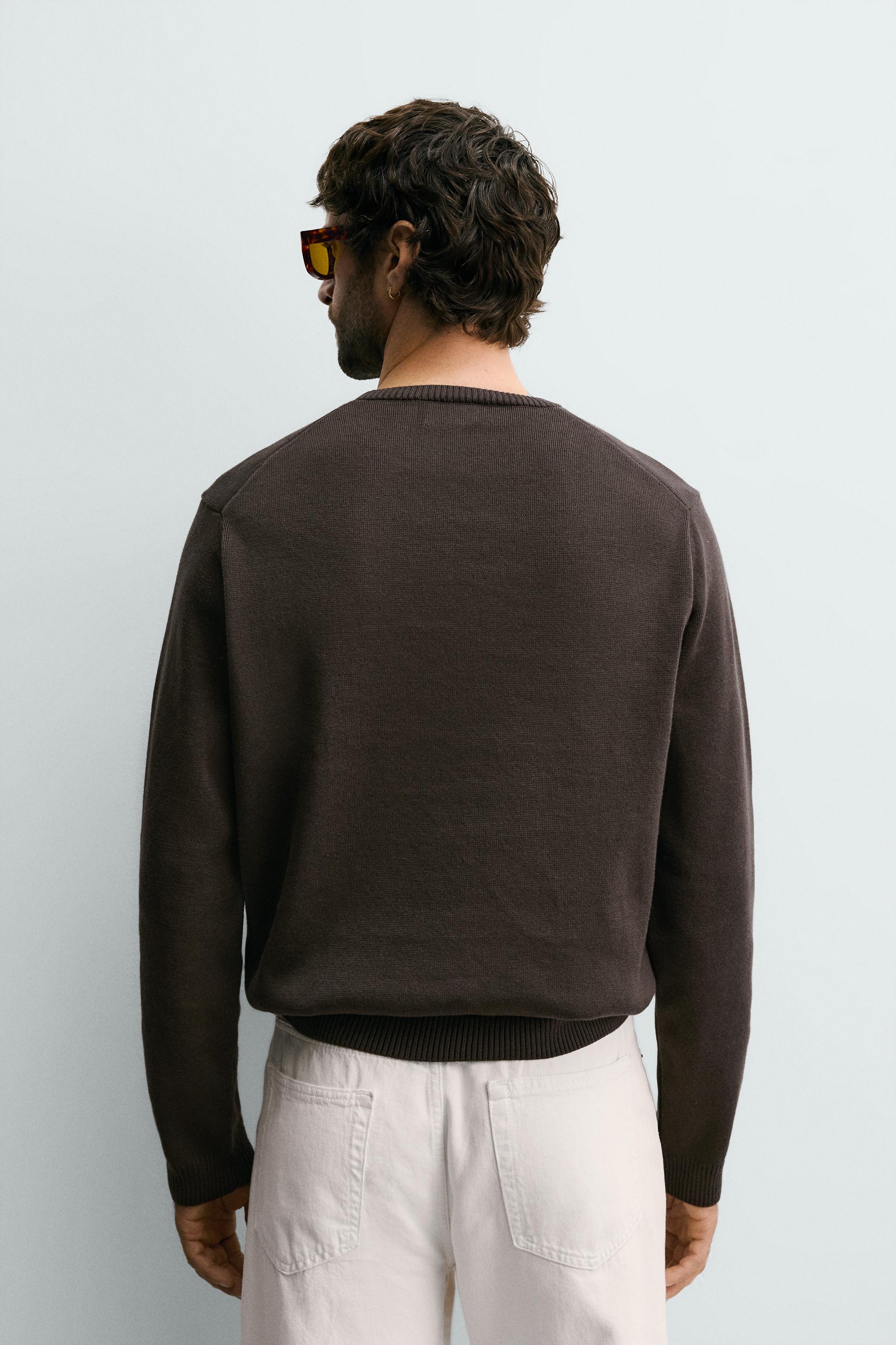 TEXTURED COTTON JUMPER